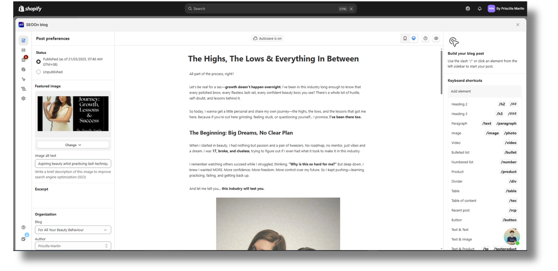 Shopify & Email Marketing Preview